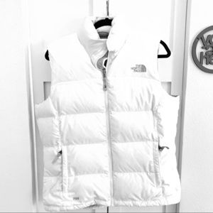 White North Face Down Vest